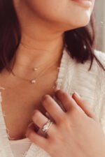 14k Solid Gold Lab-Grown Diamond Round Ring - Image 7