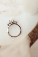 14k Solid Gold Oval Cut Moissanite Engagement Ring - Image 2