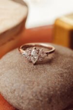 14k Solid Gold Marquise Lab-Grown Diamond Ring