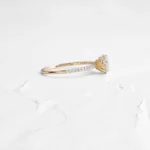 14k Solid Gold Lab-Grown Diamond Ring - Image 6