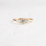 14k Solid Gold Lab-grown diamond Ring - Image 5