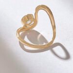 1ct Oval Solitaire Natural Diamond Ring: 14k Solid Gold Unique Engagement Statement - Image 7